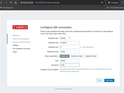 How to check db connection in linux
