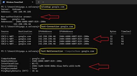How to check dns resolution in windows