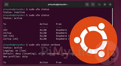 How to check firewall status in ubuntu