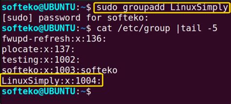 How to check group id in linux
