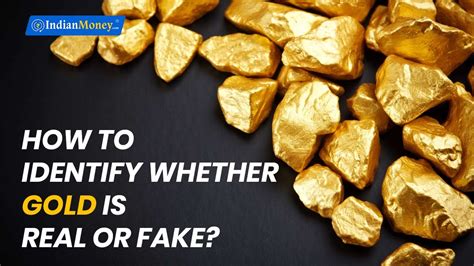 How to check if its real gold. A simple acid test kit will also differentiate the fake gold nuggets from the real thing. They are used by jewelers, coin shops, or anyone who buys gold on a regular basis. They are used to tell if a piece of gold is 10k, 14k, 18k, 22k, or just plated with gold. If the test is done correctly, these will clearly distinguish between a real gold ... 