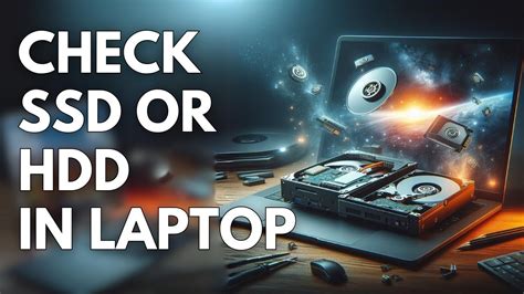 How to check if laptop has ssd or hdd