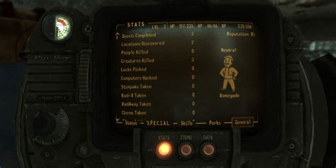 How to check karma in new vegas