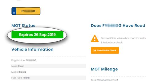 How to check mot is due