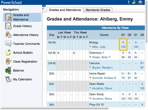 How to check my grades in school