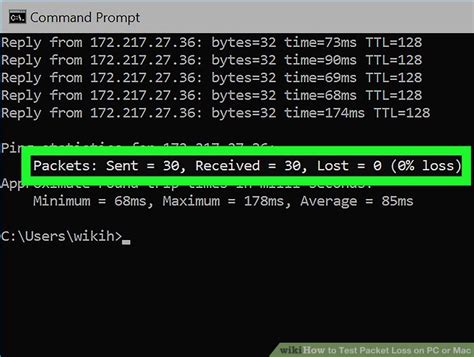 How to check packet loss in network.  b) Click on &lsquo;Command Prompt (Admi...