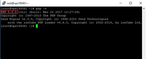 How to check php version in windows