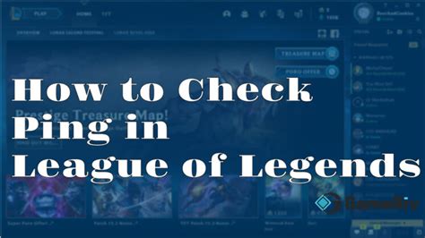 How to check ping league of legends in game.  How to use the System File...