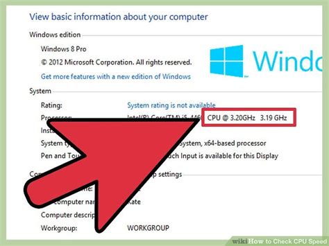 How to check processor speed in laptop
