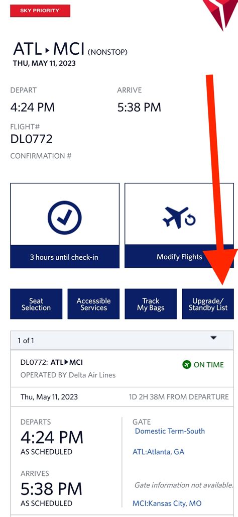How to check standby list delta. Depends on the flight, airport, and gate agent. Most standby passengers are cleared within 30 minutes of the flight. If the flight has lots of open seats, the gate is open for the flight (more likely in smaller airports), and the gate agent has the time it may be possible. But in most cases you'll just find yourself on the list. 