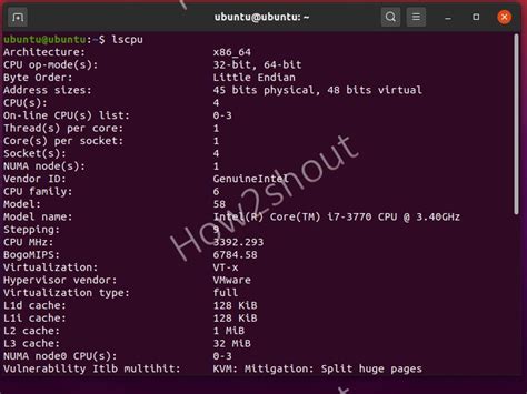 How to check system info in linux