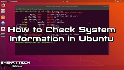 How to check system properties in linux