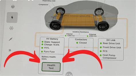 How to check tesla battery health. Nov 13, 2022 · 1.1K. 108K views 1 year ago. Check out this video to show your Tesla Battery Degradation. Put your Tesla in service mode at home and run this battery health test. Your tesla app will... 