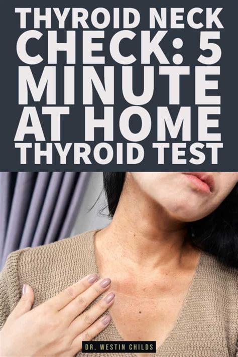 How to check thyroid in home