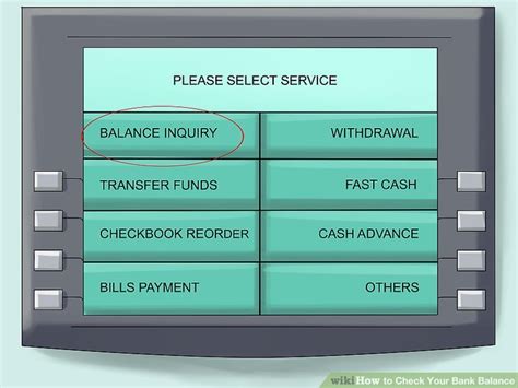 How to check your balance in atm
