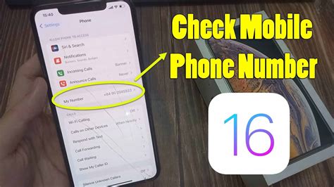 How to check your phone number on iPhone