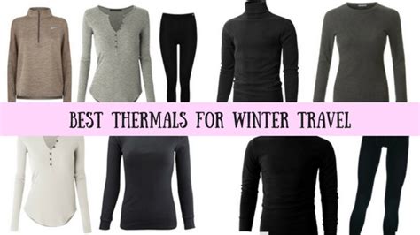 How to choose the best thermal underwear for winter travel