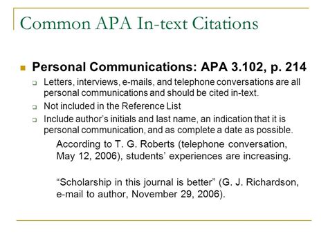 How to cite a conversation in apa