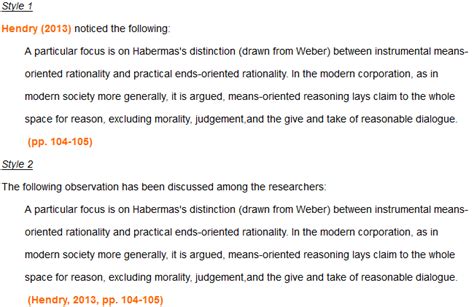 How to cite in a paragraph apa