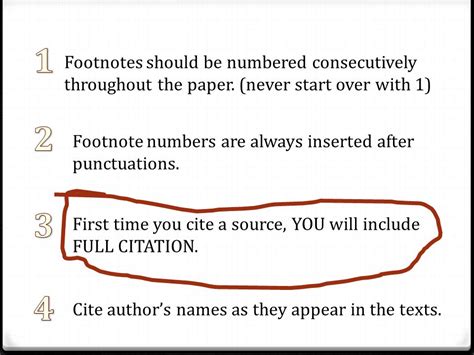How to cite page numbers in footnotes