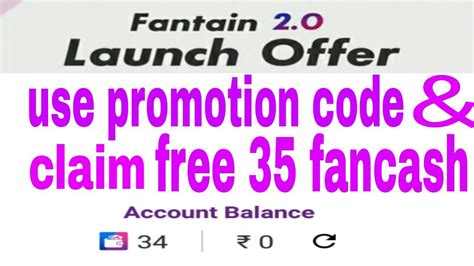 How to claim free fancash use promotion code & bonus 35 free …