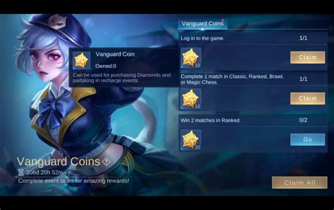 How to claim items in vanguard