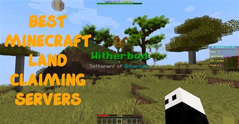 How to claim land on minecraft servers