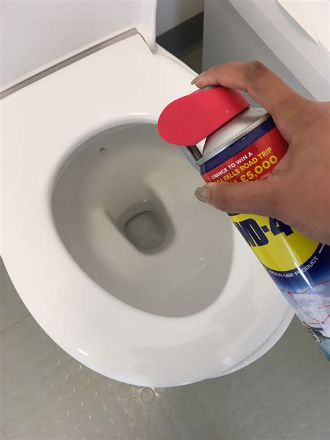 How to clean a stained toilet bowl. Start at the top of the bowl under the rim and apply around the circle, letting the cleaner drain down the sides. Some cleaners come in bottles with an angled spout that makes this task a bit ... 