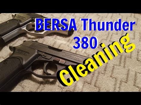 How to clean bersa thunder 380. Bersa Thunder 380 CC Auto (ACP) 3.5in Matte Black Pistol - 8+1 Rounds - The Bersa Thunder 380 has become an icon in its caliber being the number 1 in its segment in most markets of the world thank to its compact design, precision, and absolute reliability. Aluminium Frame Material. Integral Locking System & Manual Safety. 
