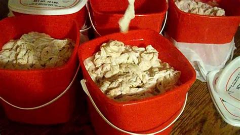  Fully Cleaned Chitlins-Ready to Cook. Minimum 2 bucket pu