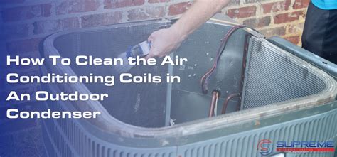 How to clean coils in air conditioner