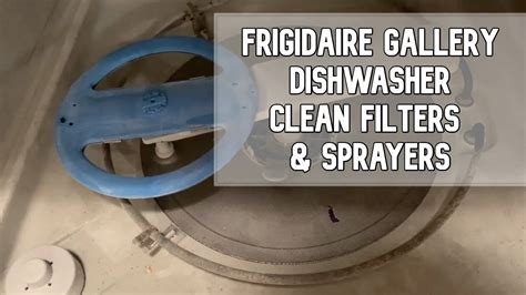 How to clean frigidaire dishwasher. The following tips are also helpful to load the lower rack properly: Place larger items along the edge of the rack to avoid blocking the spray arms. Face dishes inward for better access to water and detergent. Place bowls and cookware facing downward for access to spray arms. Image Credit: Frigidaire. 
