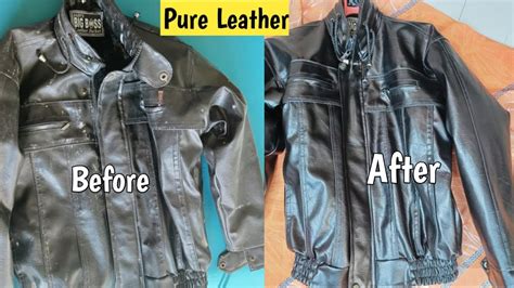 How to clean leather jacket in home