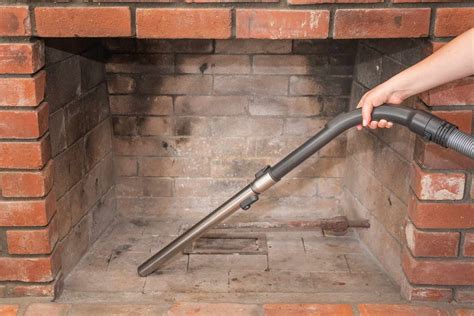 How to clean soot in fireplace