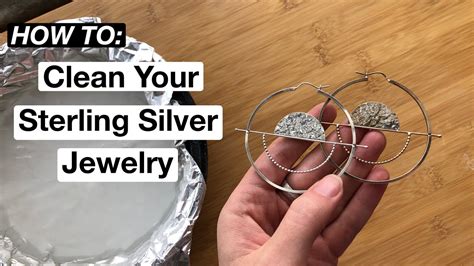 How to clean sterling silver. Aug 6, 2023 · Measure out one cup of water. Place it in a pot over high heat. Keep heating the water until it comes to a boil. While the water boils, you can mix in your other ingredients to your pan. 3. Mix the baking soda and vinegar into your aluminum-lined pan. Add a tablespoon of baking soda and a teaspoon of salt to your pan. 
