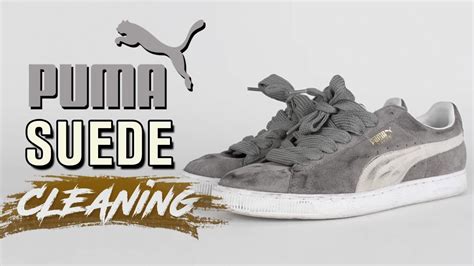 How to clean suede pumas. Nylon and canvas: Using a soft cloth, gently scrub the uppers using mild soap and cold water and allow to air dry. Do not bleach or use harsh cleaning agents. Suede and nubuck: Use a brush specifically designed for suede to keep the outside surface of your shoes clean. Do not get wet. 