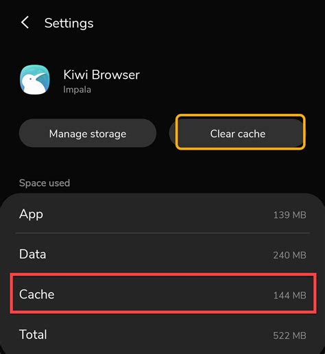 Clear Android cache through settings. You can clear cache on Android through your phone’s settings. 1. Access the system cache data. Go to Settings and tap Storage. From here, you’ll be able to see just how much memory is being used by the partition under Cached Data..