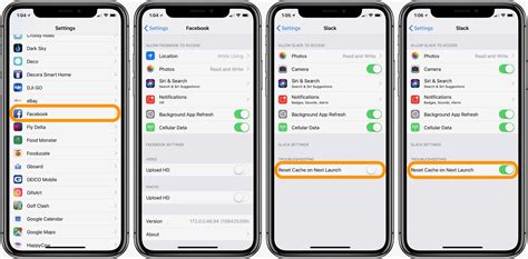How to clear cache in messenger