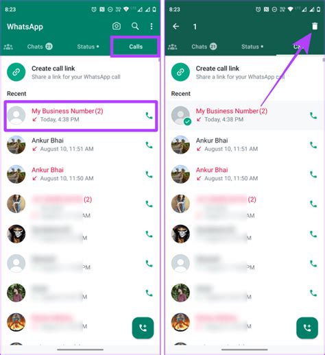 How to clear call history in android