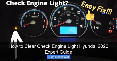 How to clear check engine light without scan tool.  It's got the screen and buttons all b...