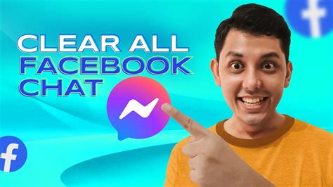 How to clear conversations in messenger