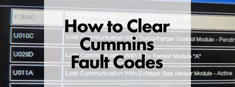 How to clear cummins fault codes.  Gains of 3&ndash;5 MPG and 30&ndash;80 extra...