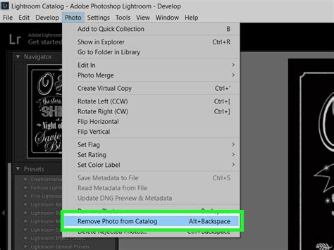 How to clear images in photoshop