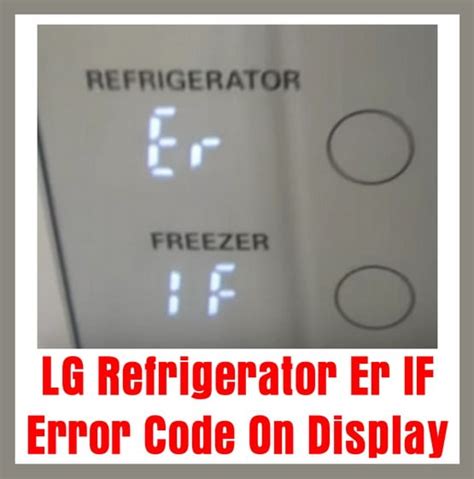 How to clear lg refrigerator error code.  Troubleshoot with ease! To reset the error ...