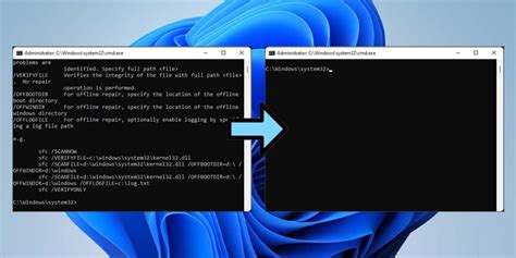 How to clear text in command prompt