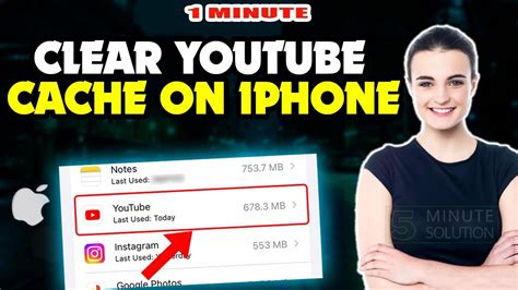 1. Locate the YouTube app on your iPhone and long tap on its icon. 2. Tap on the Remove App option in the menu that appears. Deleting the YouTube app is the only way to clear YouTube cache on iPhone. 3. After deleting YT, open the App store on your iPhone and search for YouTube in the search bar. 4..