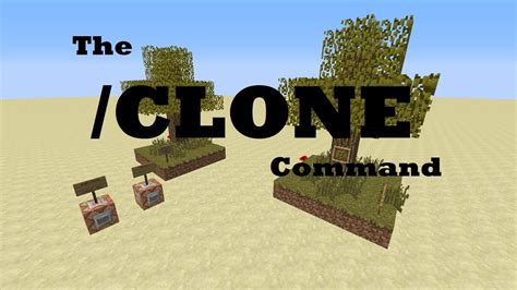 How to clone stuff in minecraft