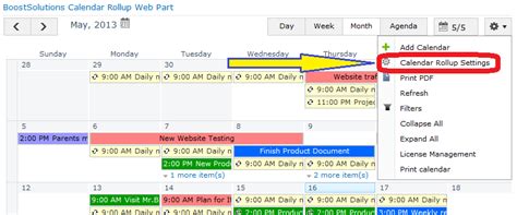 How to color code and organize your calendars in sharepoint