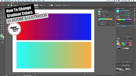 How to color gradient in illustrator