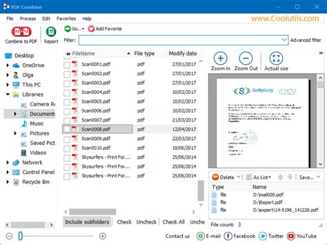 How to combine pdf in windows